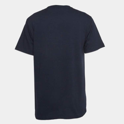 Dior Homme x Air Jordan Navy Blue Embroidered T-Shirt M