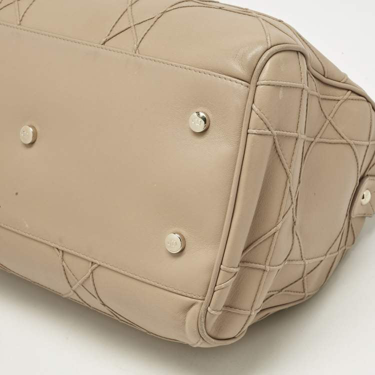 Dior Granville Polochon Satchel Beige