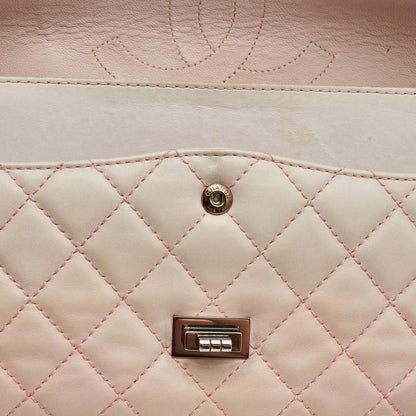 Chanel Pink Ombre Quilted Leather Reissue 2.55