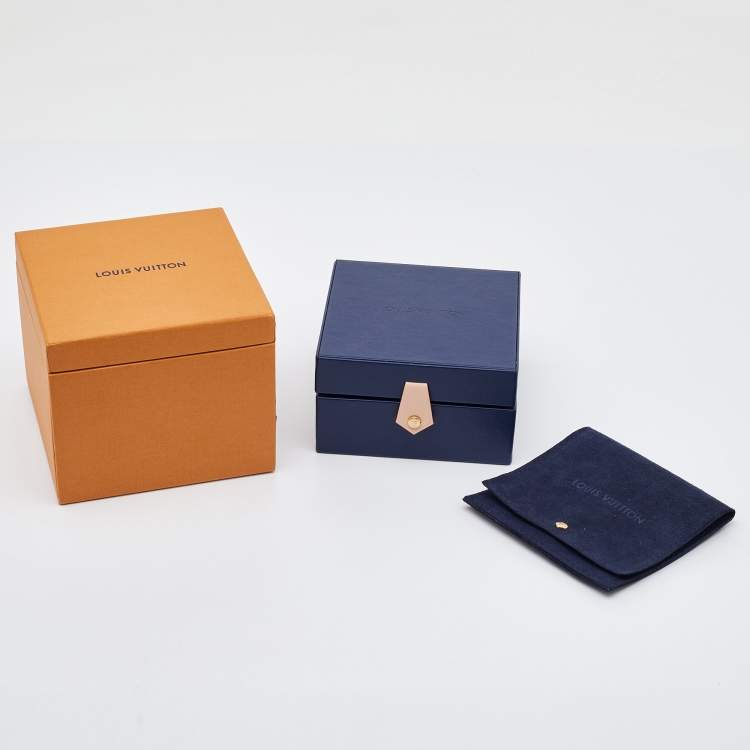 Louis Vuitton Idylle Blossom Twist Diamonds 18k Rose Gold Bracelet 15