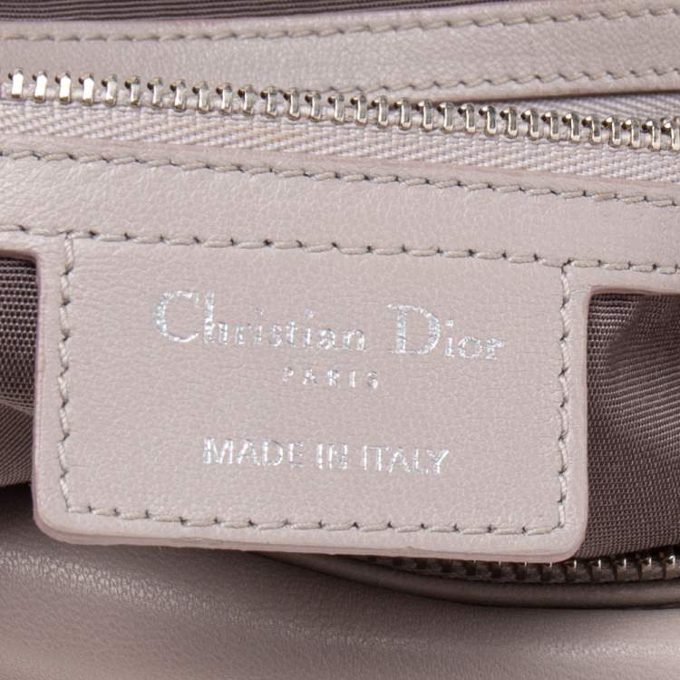 Dior Pale Lilac Cannage Leather Granville Tote