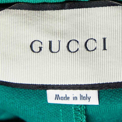 Gucci Green Tech-Jersey Side Stripe Stirrup Leggings – Size XS