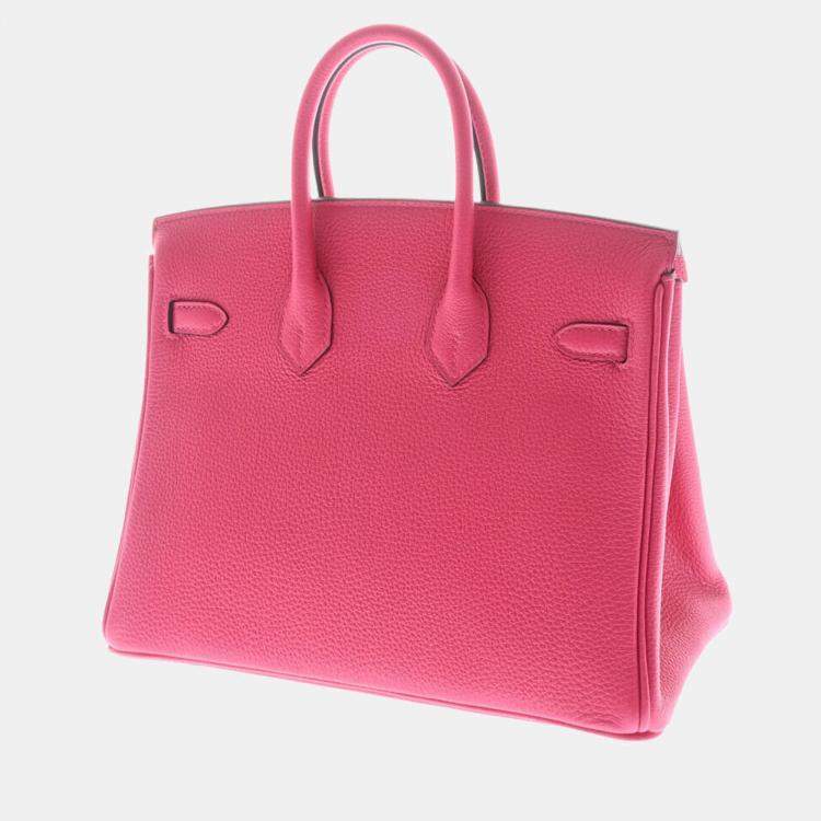 Hermès Birkin 25 Pink Togo Leather – Brand New