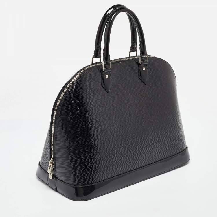 Louis Vuitton Black Electric Epi Leather Alma GM