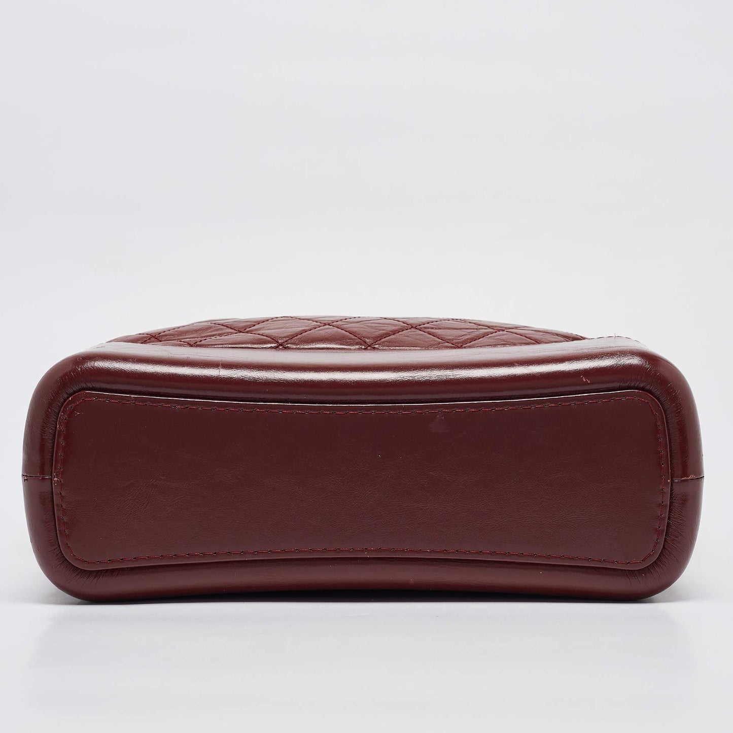 Chanel Red Quilted Leather Medium Gabrielle Hobo