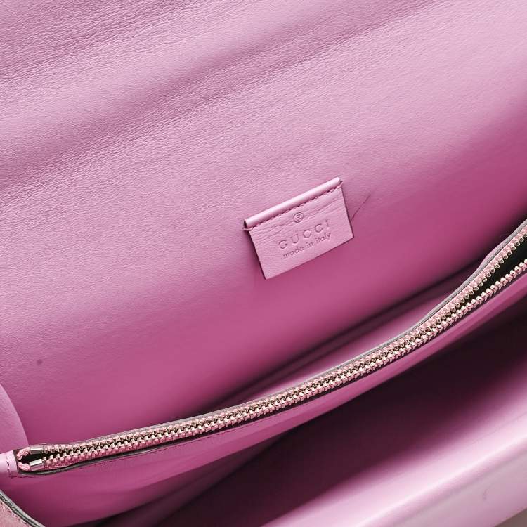 Gucci Pink Suede Dionysus Medium Shoulder Bag