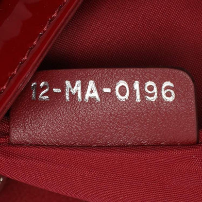 Dior Red Patent Leather Wallet