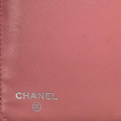 Chanel Pink Quilted Leather L Yen Wallet – Classic Long Bifold