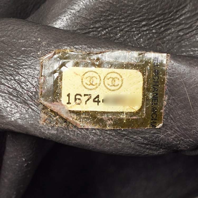 Chanel Grey Maxi Double Flap Bag – Classic Quilted XL