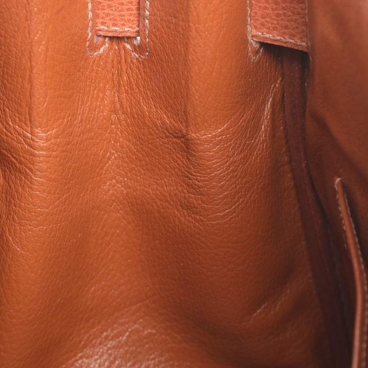 Hermès Noisette Evercolor Leather Palladium Hardware Birkin 30 Bag