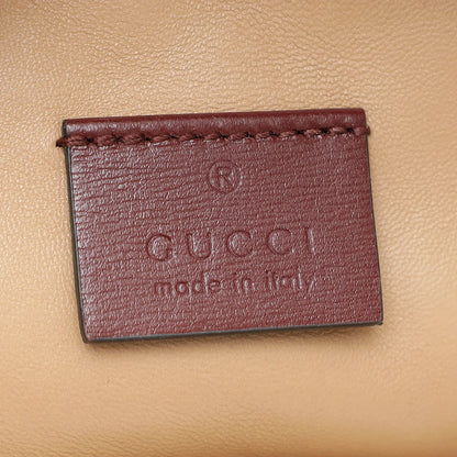 Gucci Burgundy Crossbody Bag