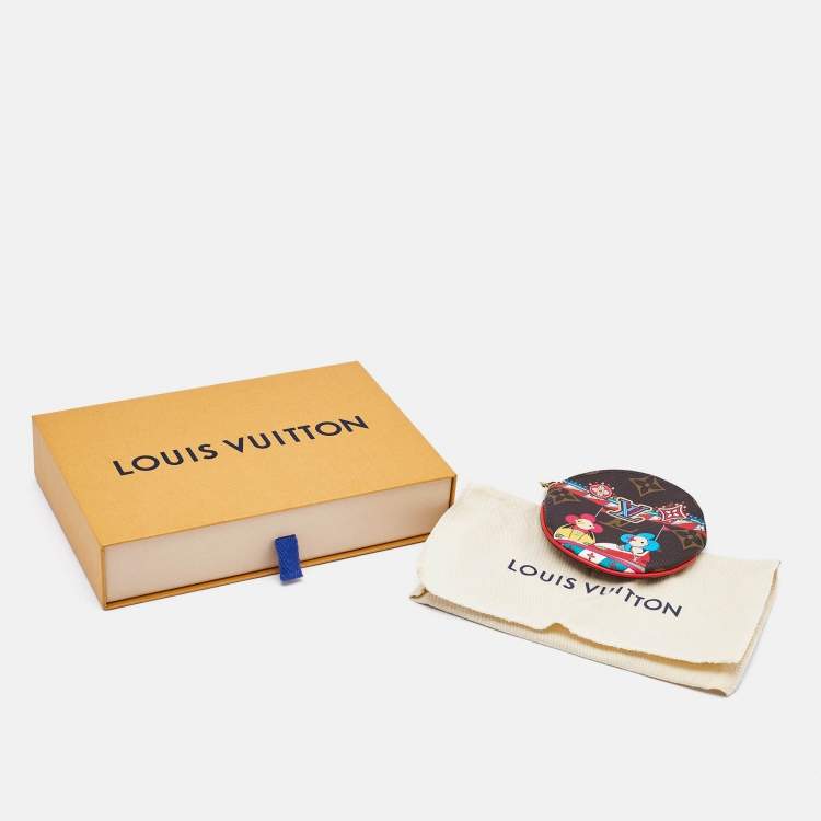 Louis Vuitton Monogram Canvas Christmas Animation Bumper Cars Coin Purse