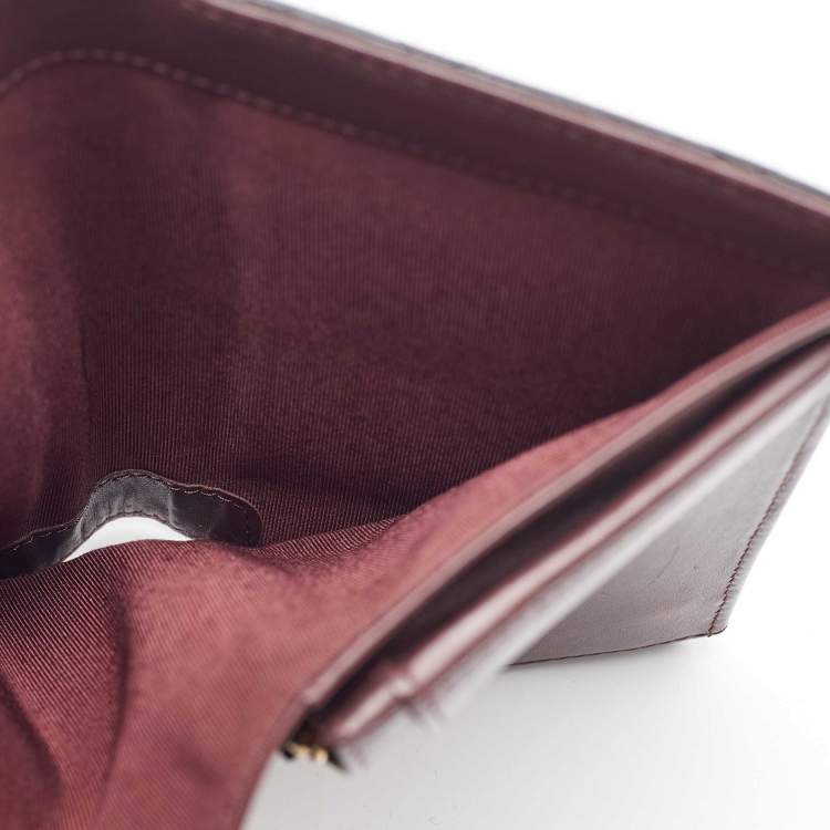 Chanel Black Quilted Caviar Leather L Yen Continental Wallet