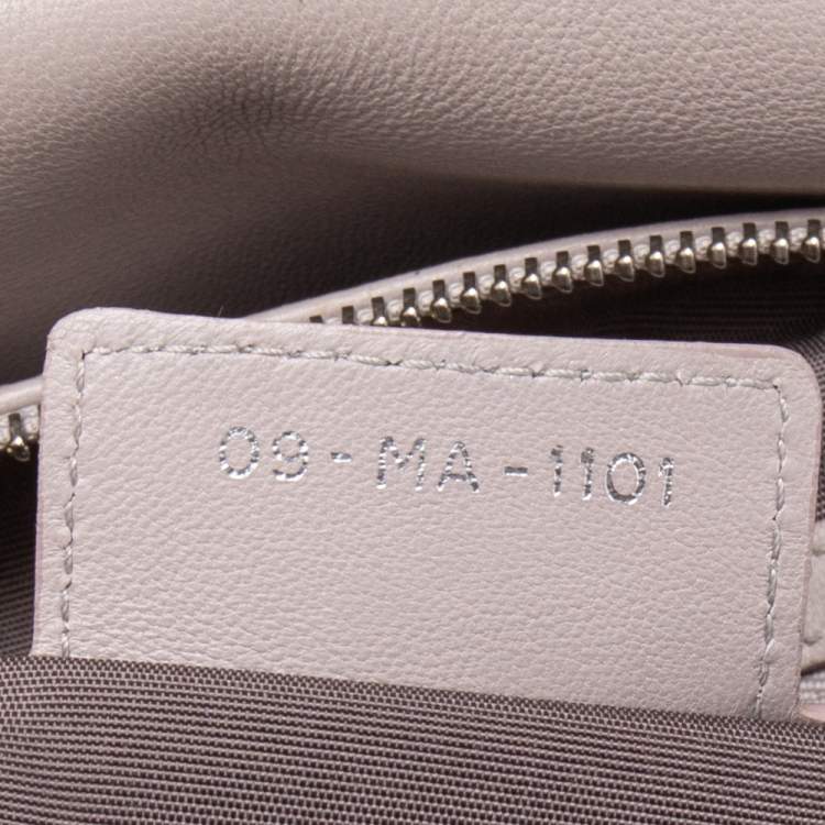 Dior Pale Lilac Cannage Leather Granville Tote