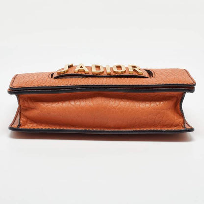 Dior J’Adior Chain Flap Bag in Orange