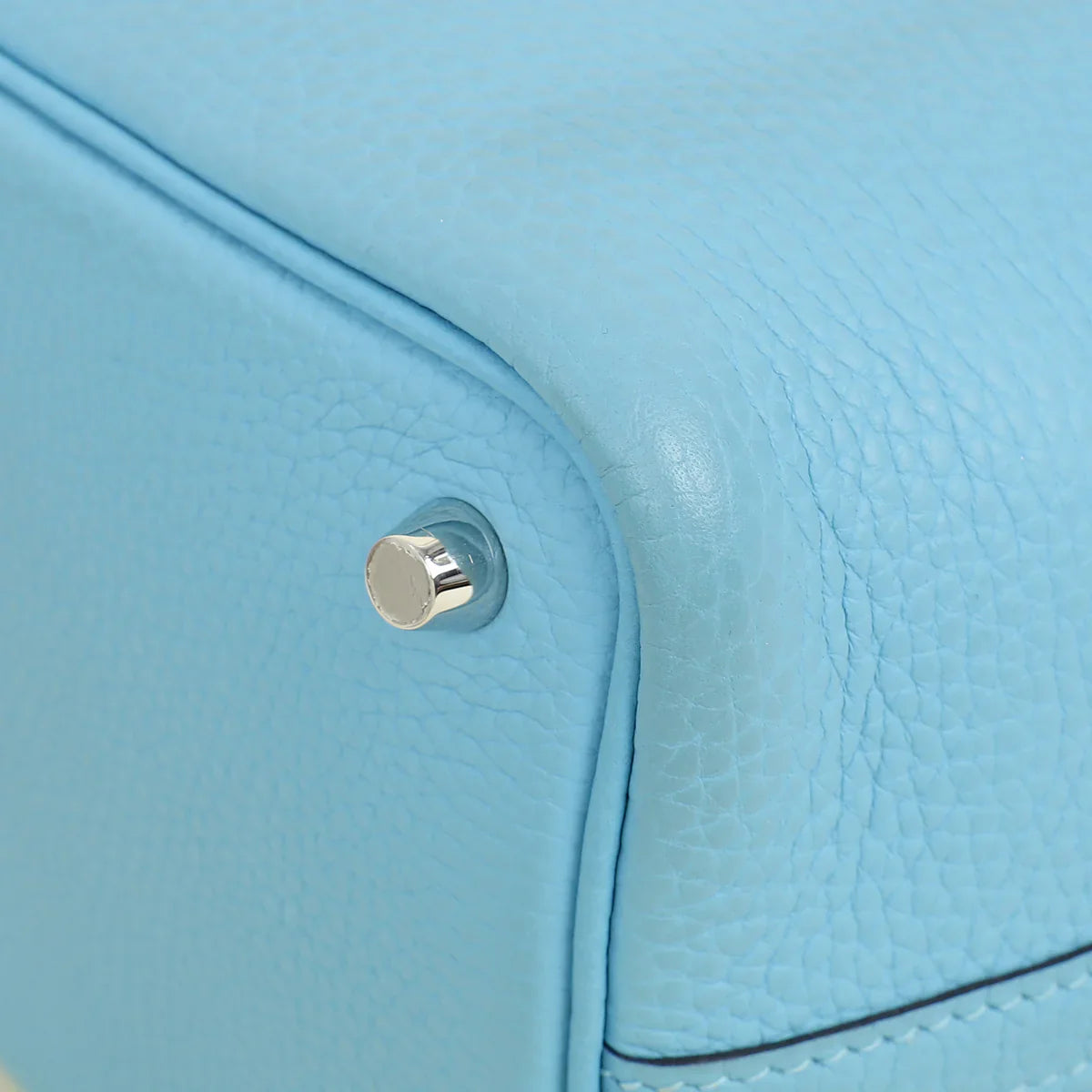 Hermes Bleu Du Nord Picotin Lock 18 Bag