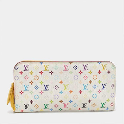Louis Vuitton White Multicolor Monogram Insolite Wallet