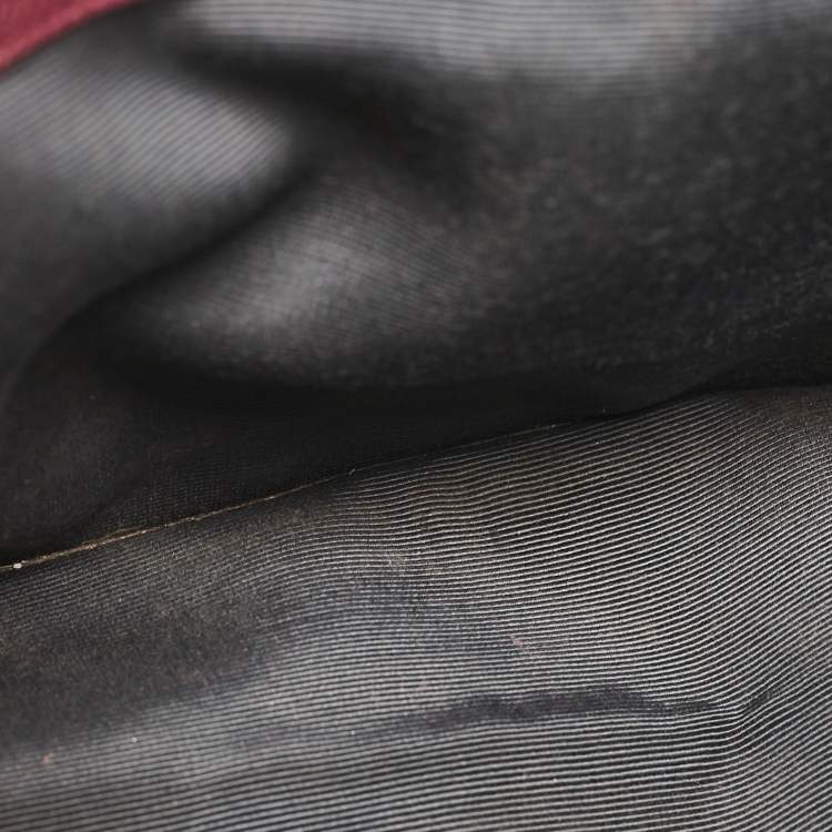 Dior Large Burgundy Shoulder Bag