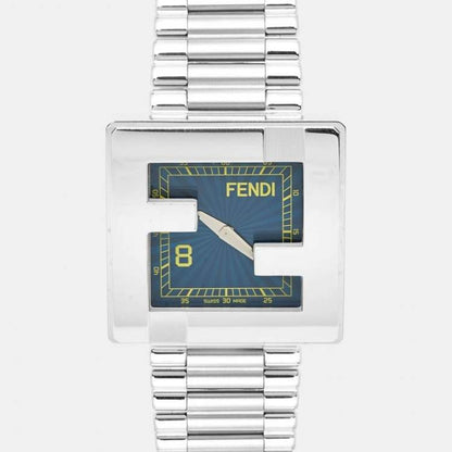 Fendi Fendimania KFE-F132010101 Men’s 40mm Blue Dial Quartz Watch – Stainless Steel, 2022