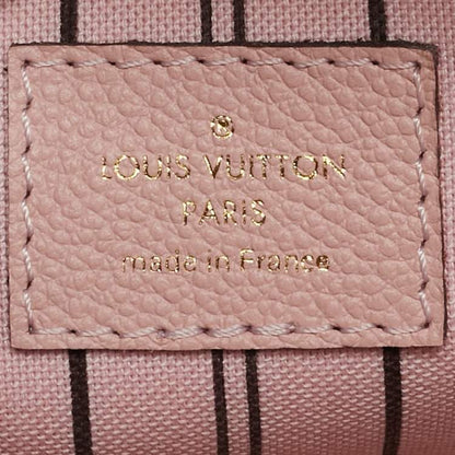 Louis Vuitton Pink Leather Satchel Bag