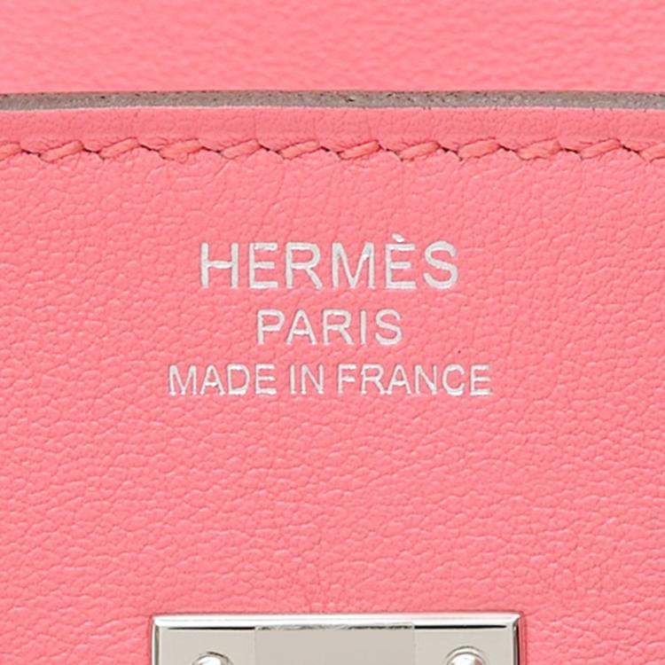 Hermès Birkin 25 Bag in Rose Azalée Swift Leather