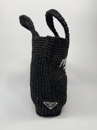 PRADA MINI CROTCHET TOTE