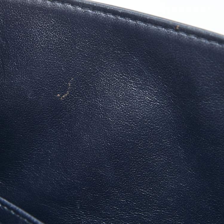 Chanel Navy Blue Quilted Aged Leather Reissue 2.55 Flap Bag