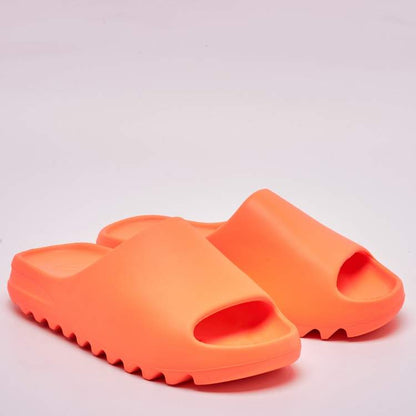 Yeezy x Adidas Enflame Orange Slides – Size 43 – Brand New