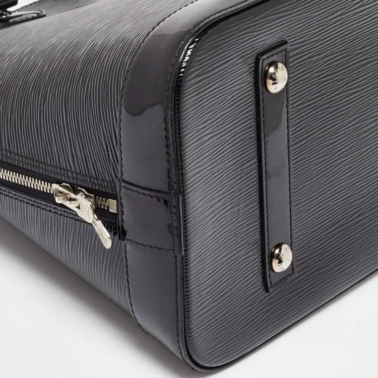Louis Vuitton Black Electric Epi Leather Alma GM