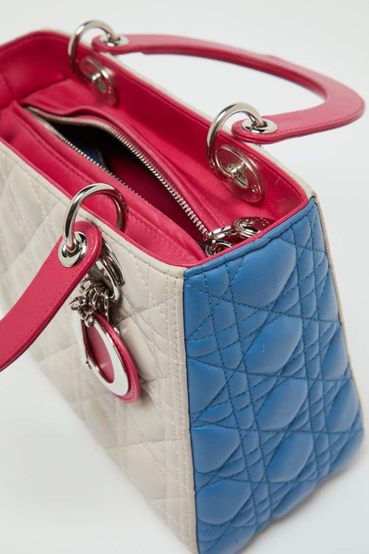 Dior Medium Lady Dior Tote – Multicolor