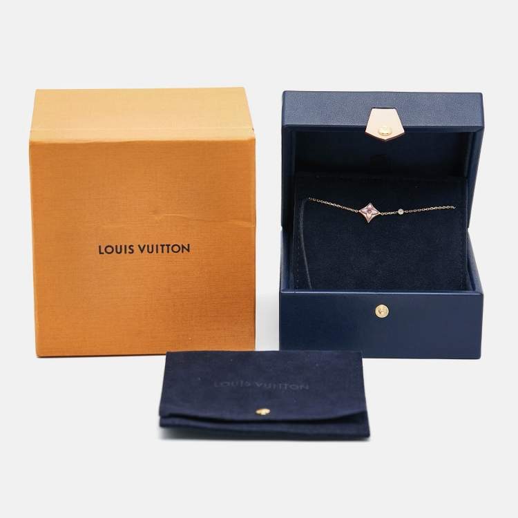 Louis Vuitton Blossom BB Star Pink Mother of Pearl 18k Rose Gold Bracelet