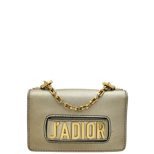 Christian Dior Bronze J’adior Mini Chain Bag