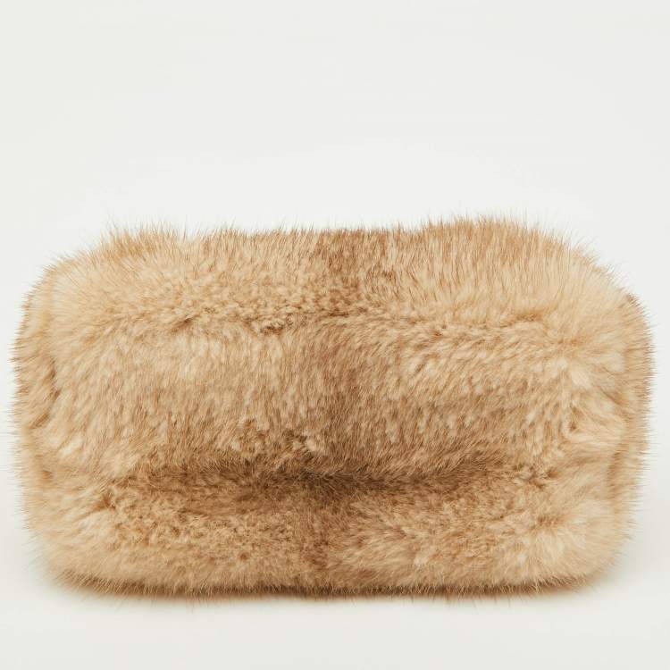 Louis Vuitton Mink Fur Nano Speedy Bag – Monogram Chain