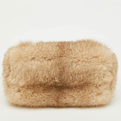 Louis Vuitton Mink Fur Nano Speedy Bag – Monogram Chain