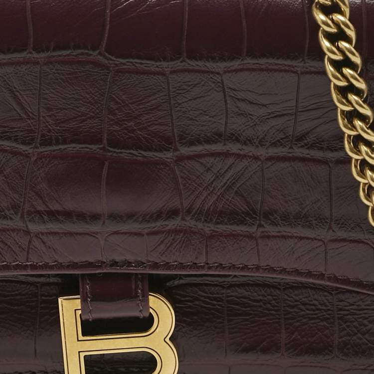 Balenciaga Dark Red XS Bag
