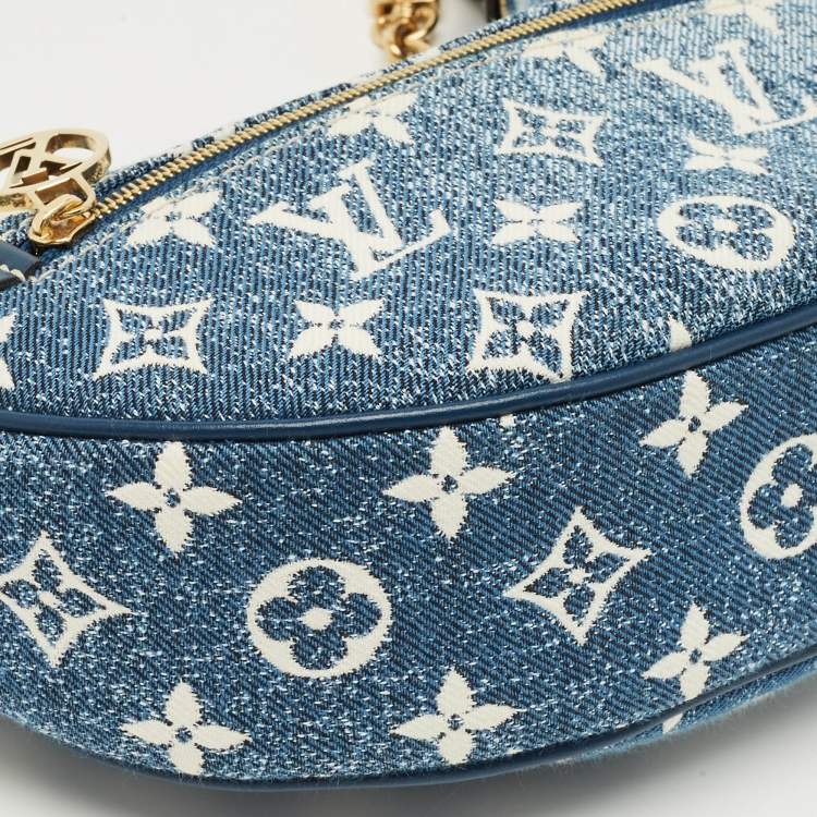 Louis Vuitton Bleu Monogram Denim Loop Bag