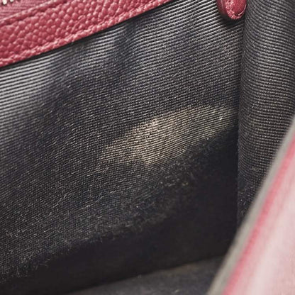 Dior Large Burgundy Shoulder Bag