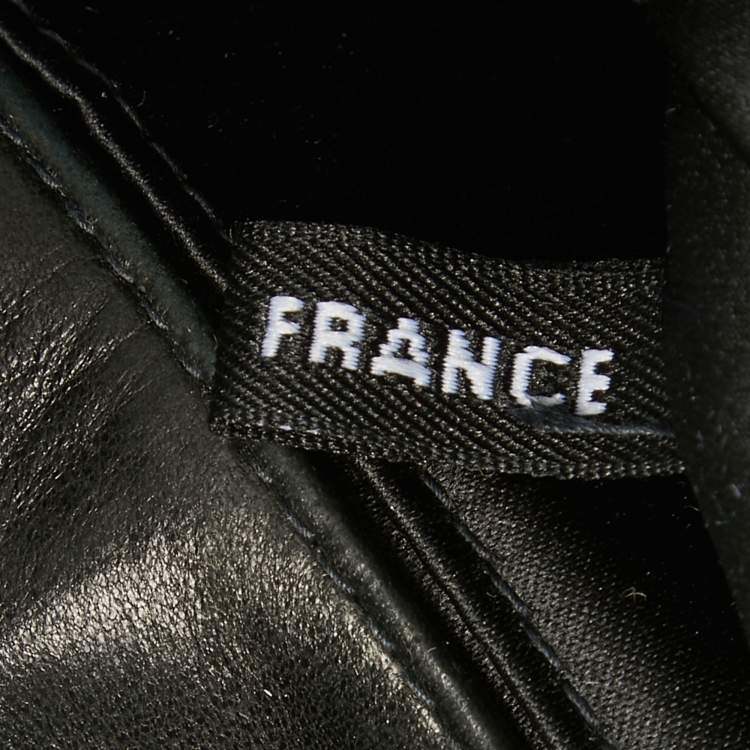 Chanel Black Quilted Leather Chocolate Bar East West