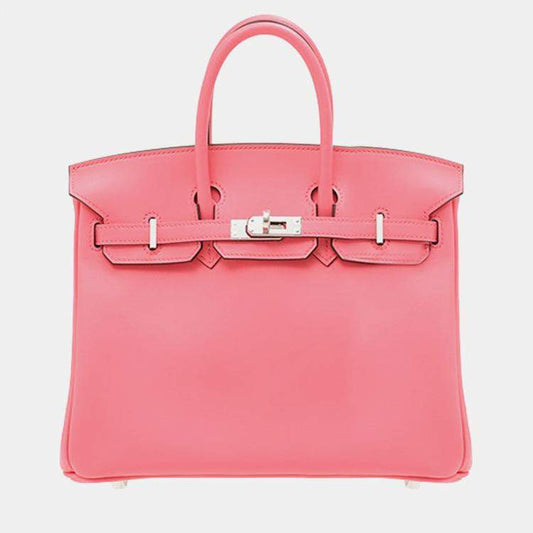 Hermès Birkin 25 Bag in Rose Azalée Swift Leather