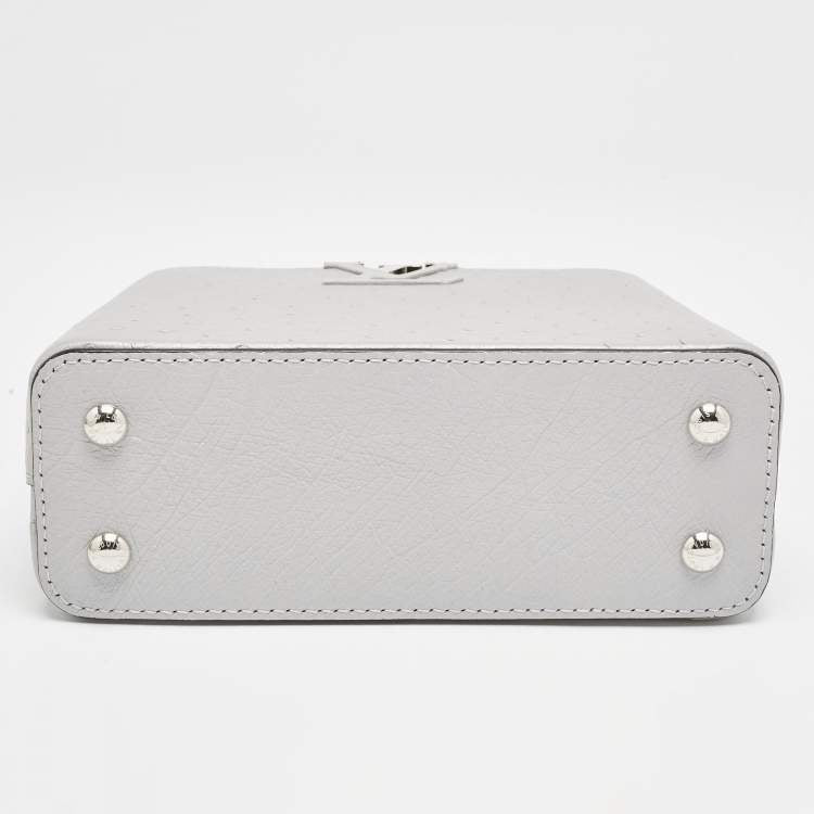Louis Vuitton Capucines Mini Grey