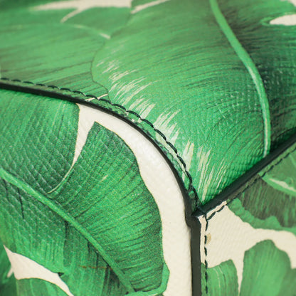 Dolce & Gabbana Miss Sicily Small Bag Banana Leaf Print