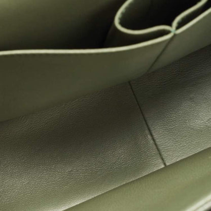 Chanel Green Caviar Leather Jumbo Classic Double Flap Bag