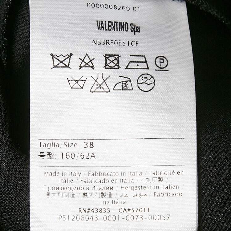 Valentino Black Wool Blend Shorts – Size S