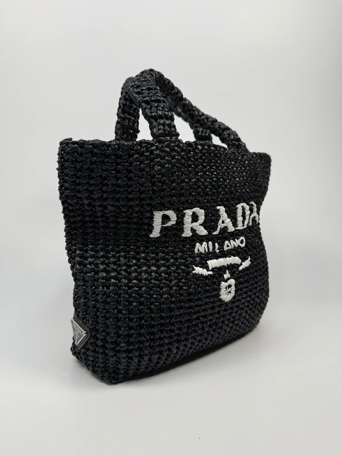 PRADA MINI CROTCHET TOTE