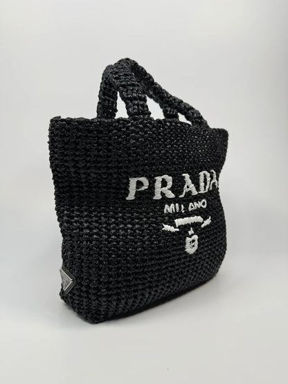 PRADA MINI CROTCHET TOTE