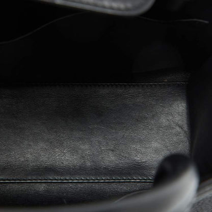 Dior Black Grained Leather Mini Diorever