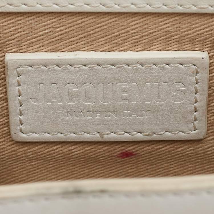 Jacquemus Le Chiquito Mini White Leather Bag