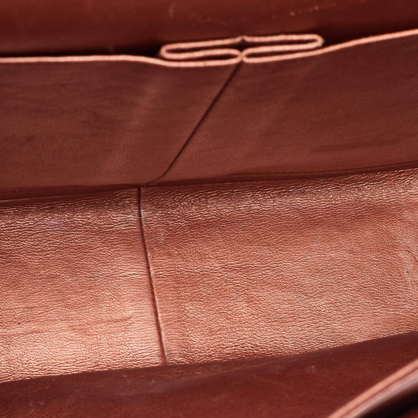 Chanel Copper Quilted Leather Maxi Classic Double Flap Bag – Rare Color