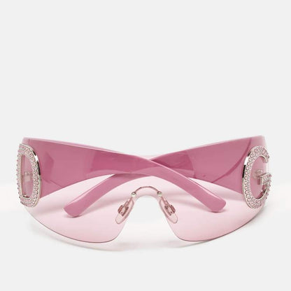 Dolce & Gabbana DG Crystals Shield Sunglasses