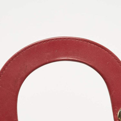 Dior Mini Lady Dior Tote in Red